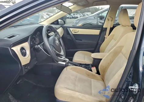 2017 Toyota Corolla L из США, поврежденный, VIN 2T1BURHEXHC785386